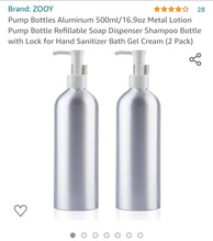 Load image into Gallery viewer, 3 pack Lotion/Spray bottle adapter ****NOT RESPONSABLE FOR WRONG SIZE ORDERED*****