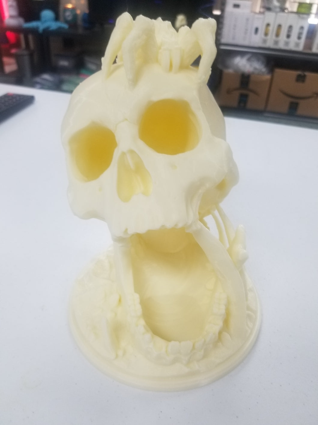 Skull dice tower